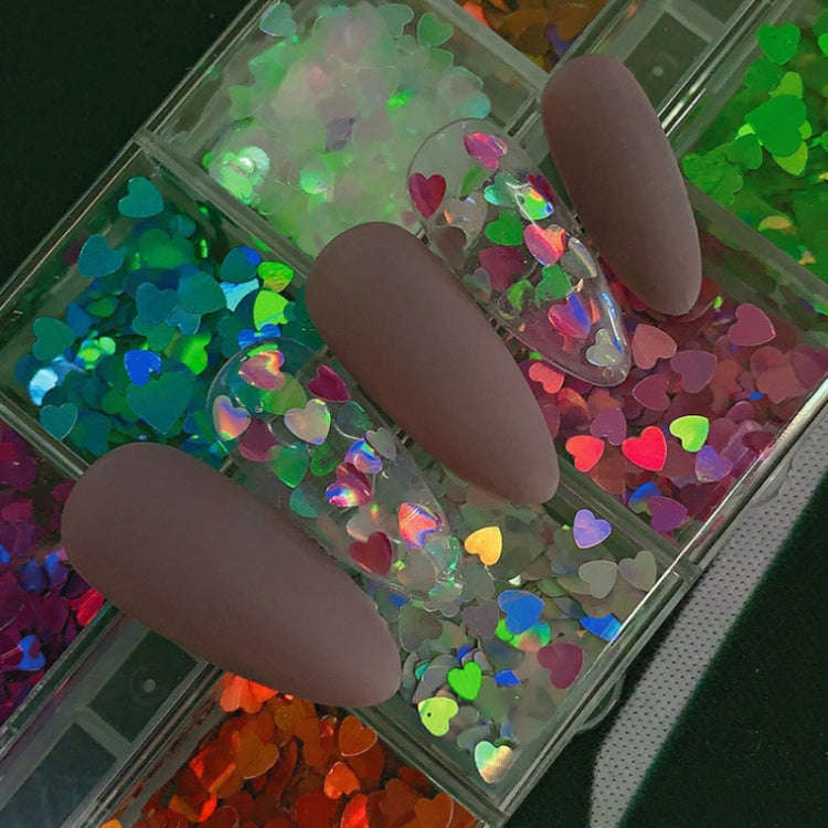 2 PCS Nail Art Butterfly Laser Symphony Sequins, Specification:19