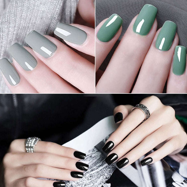 3 PCS Semi Permanent Soak Off Salon UV Nail Gel Polish Nail Art Lacquer Top Base Coat(01)
