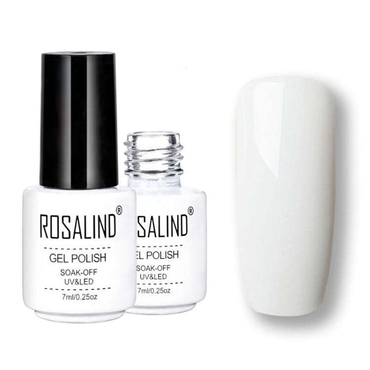 ROSALIND Gel Polish Set UV Semi Permanent Primer Top Coat Poly Gel Varnish Nail Art Manicure Gel,...