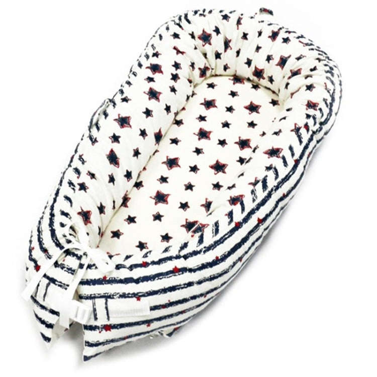 Baby Nest Bed Crib Portable Removable and Washable Crib Travel Bed Cotton Cradle for Children Inf...