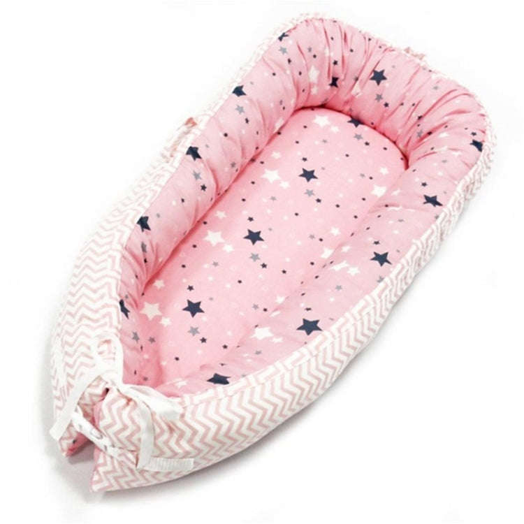 Baby Nest Bed Crib Portable Removable and Washable Crib Travel Bed Cotton Cradle for Children Inf...