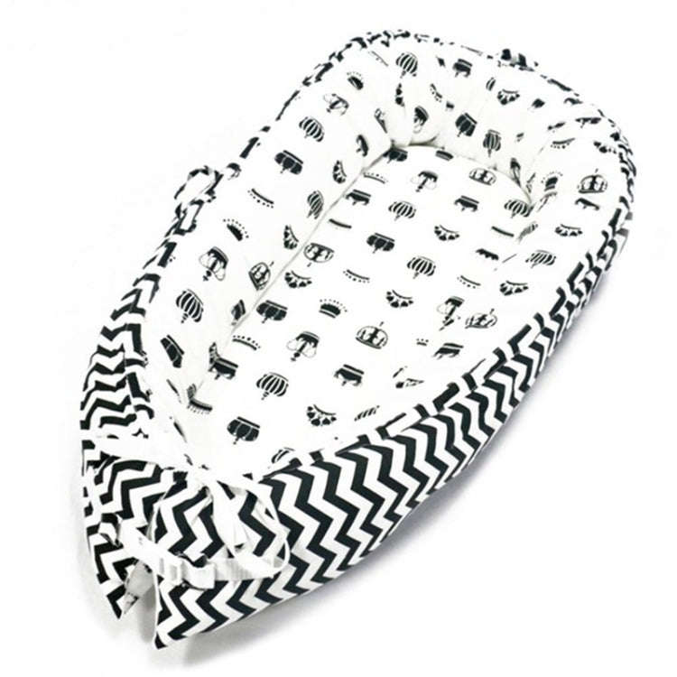 Baby Nest Bed Crib Portable Removable and Washable Crib Travel Bed Cotton Cradle for Children Inf...