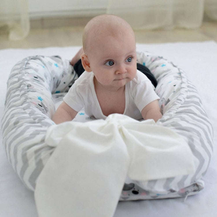 Baby Nest Bed Crib Portable Removable and Washable Crib Travel Bed Cotton Cradle for Children Inf...
