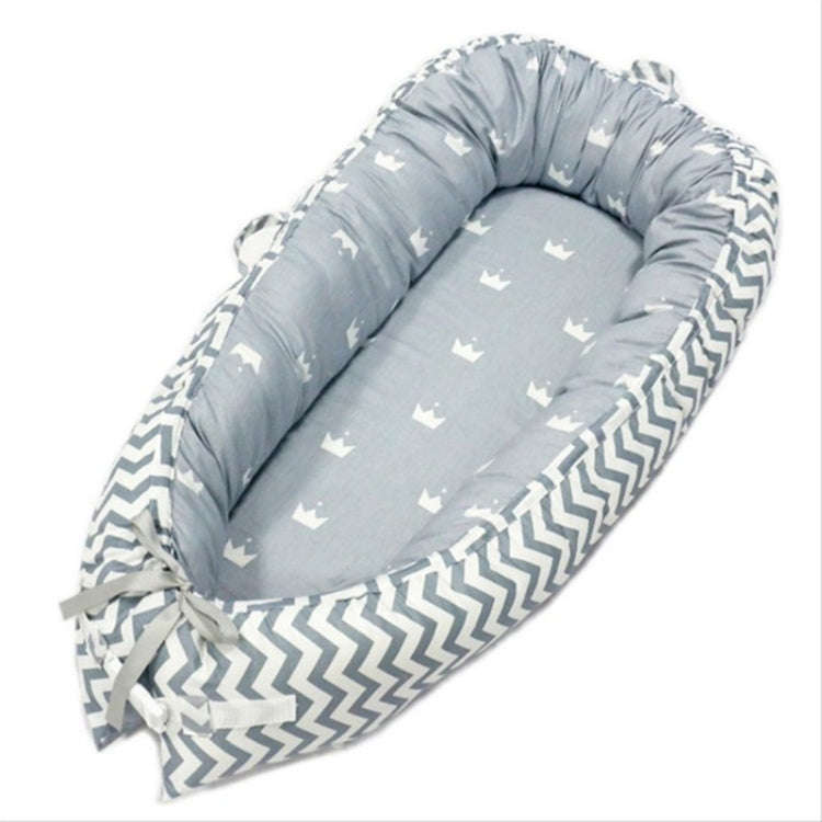 Baby Nest Bed Crib Portable Removable and Washable Crib Travel Bed Cotton Cradle for Children Inf...
