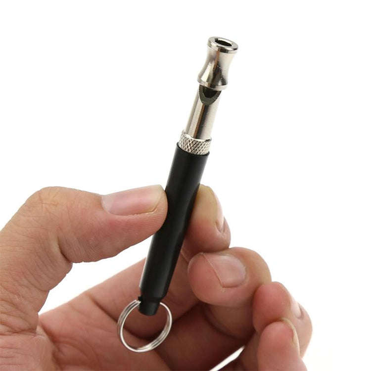 Pet Dog Obedience Quiet Training Ultrasonic Supersonic Sound Pitch(Black)