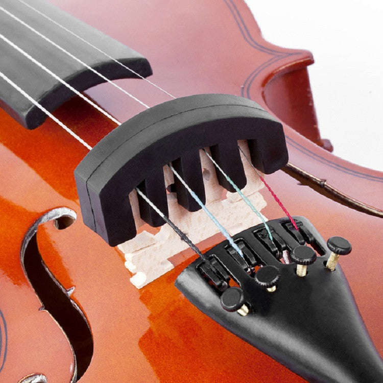 10 PCS Silicone Silencer Mute Equipment Sourdine for Violin(Blue)
