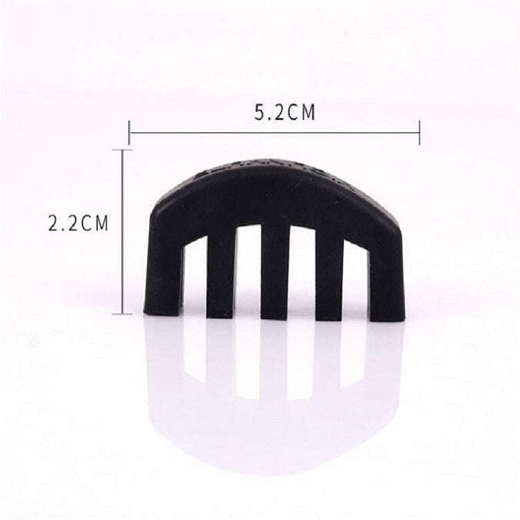 10 PCS Silicone Silencer Mute Equipment Sourdine for Violin(Blue)