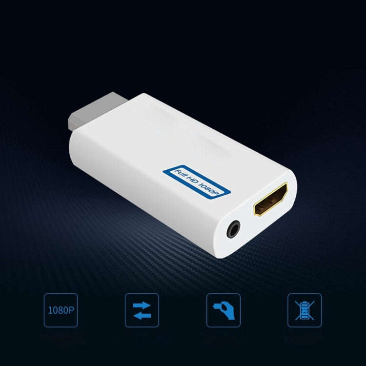 Plug and Play Wii to HDMI 1080p Converter Adapter Wii 2 hdmi 3.5mm Audio Box Wii-link for Nintend...