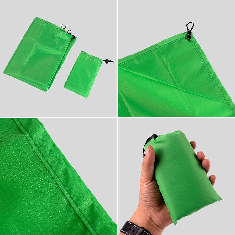 Outdoor Portable Waterproof Picnic Camping Mats Beach Blanket Mattress Mat 100cm*140cm(Green)
