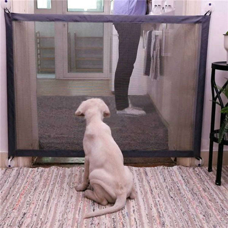 Dog Pet Fences Portable Folding Safe Protection Safety Door Magic Gate For Dogs Cat Pet, Size:180...