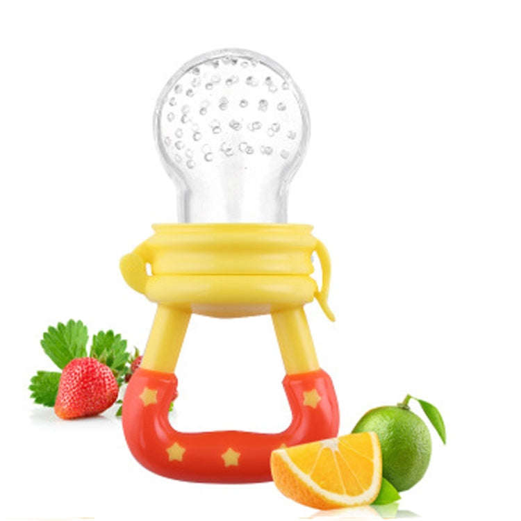 3 PCS Portable Baby Infant Food Nipple Feeder Silicone Pacifier Silicone Baby Soother, Random Col...
