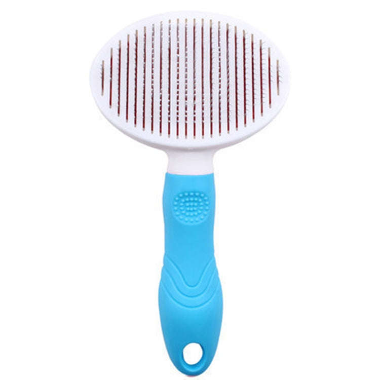 Pet Cat and Dog Hair Removal Beauty Modeling Comb Automatic Hair Loss Self-cleaning Needle Comb(G...