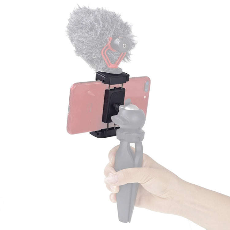Xiletu Xj-12 Live Broadcast Bracket Fixing Clip Tripod Mount Phone Clamp with 1/4 inch Screw Hole...