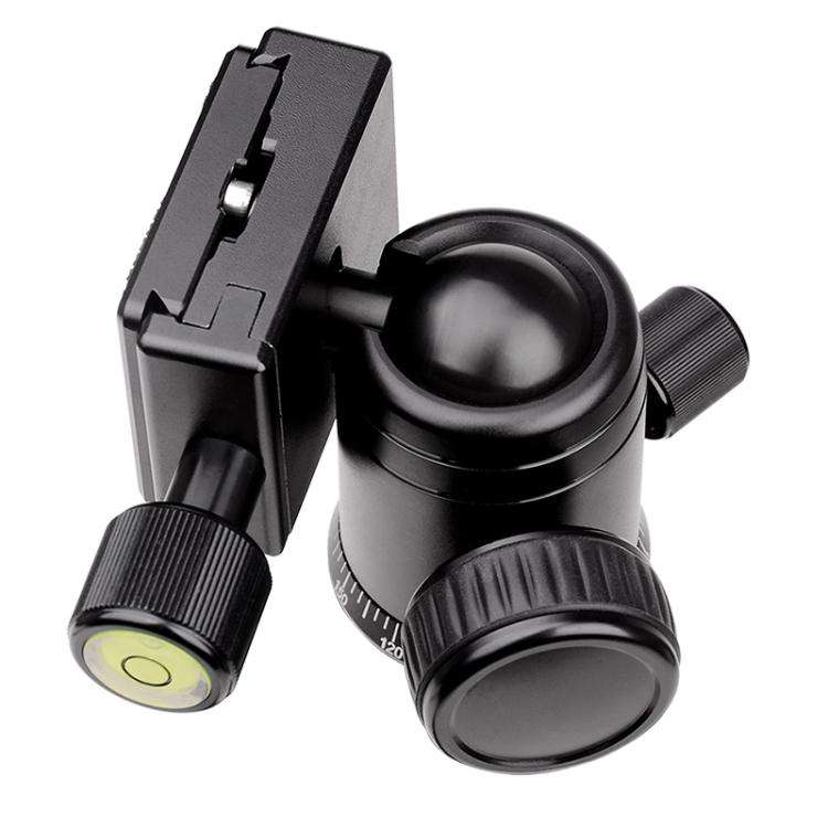 Xiletu FM5S-MINI 5-Section Folding Legs Mini Desktop Tripod Mount(Titanium)