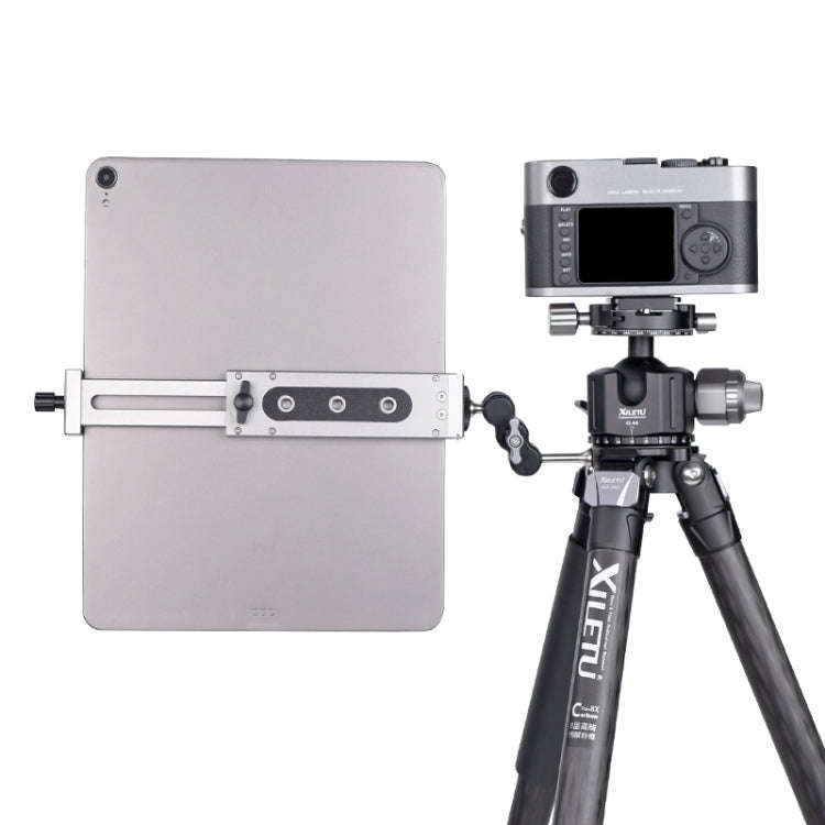 Xiletu Xj15 Live Broadcast Desktop Full Metal Tripod Mount Tablet Pc Phone Clamp With 1/4 Inch Sc...