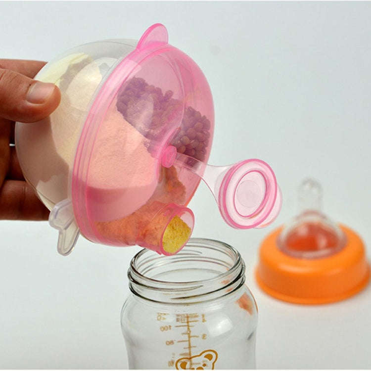 Baby Milk Powder Formula Dispenser Food Container Storage Feeding Box 3 Layer Leakproof Travel St...