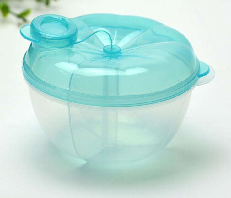 Baby Milk Powder Formula Dispenser Food Container Storage Feeding Box 3 Layer Leakproof Travel St...