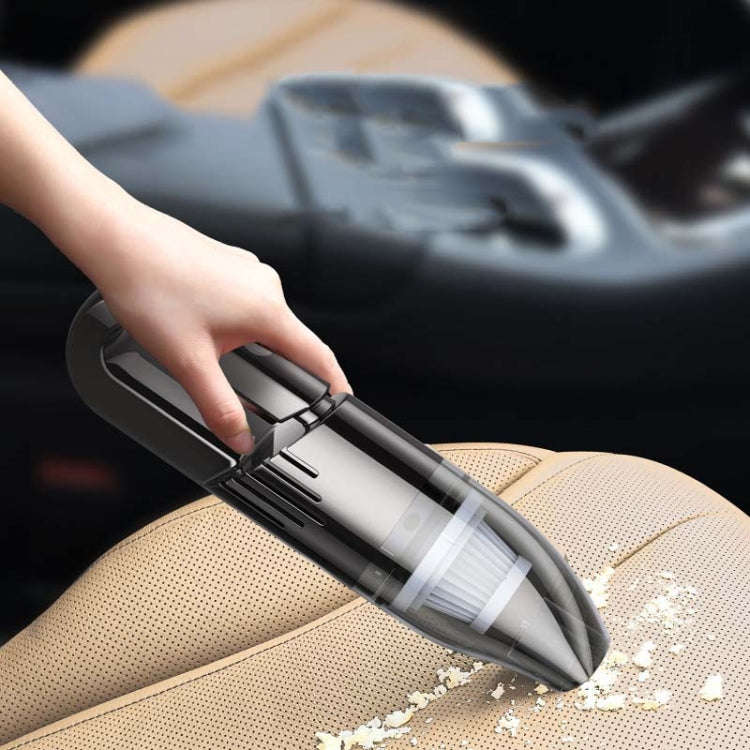 120W Car Vacuum Cleaner Car Small Mini Internal Vacuum Cleaner, Specification:Wired, Style:Turbin...