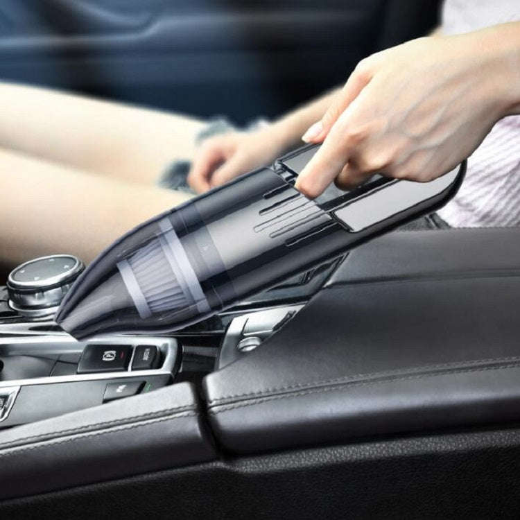 120W Car Vacuum Cleaner Car Small Mini Internal Vacuum Cleaner, Specification:Wired, Style:Turbin...