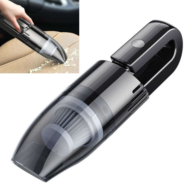 120W Car Vacuum Cleaner Car Small Mini Internal Vacuum Cleaner, Specification:Wireless, Style:Tur...