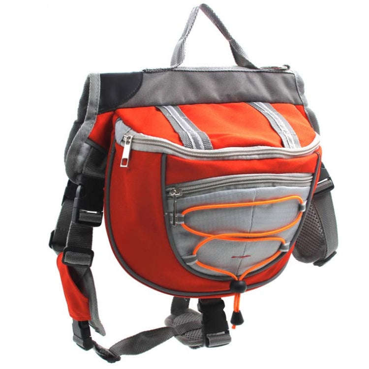 Self-Portable Backpack For Dogs Out Of The Backpack Breathable Mesh Pet Bag, Specification: S(Ora...