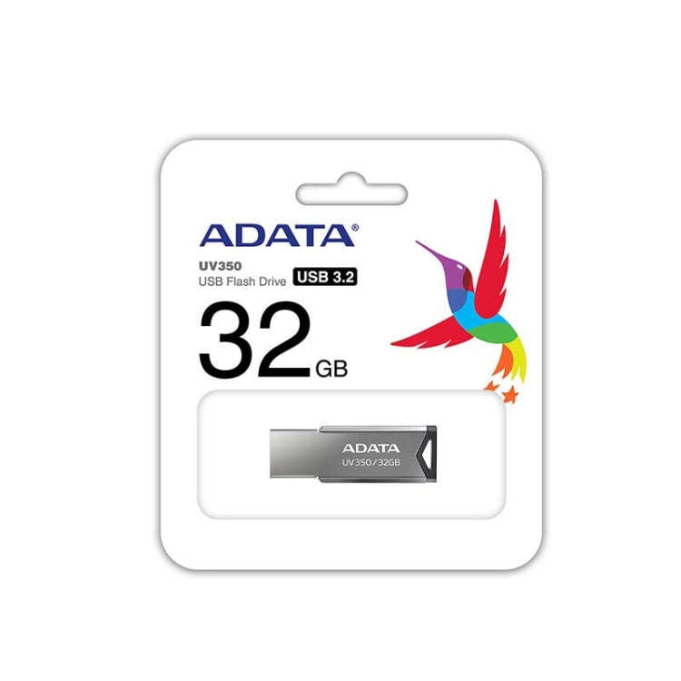 ADATA UV350 Car Speaker Office Storage USB3.2 U Disk, Capacity: 32GB