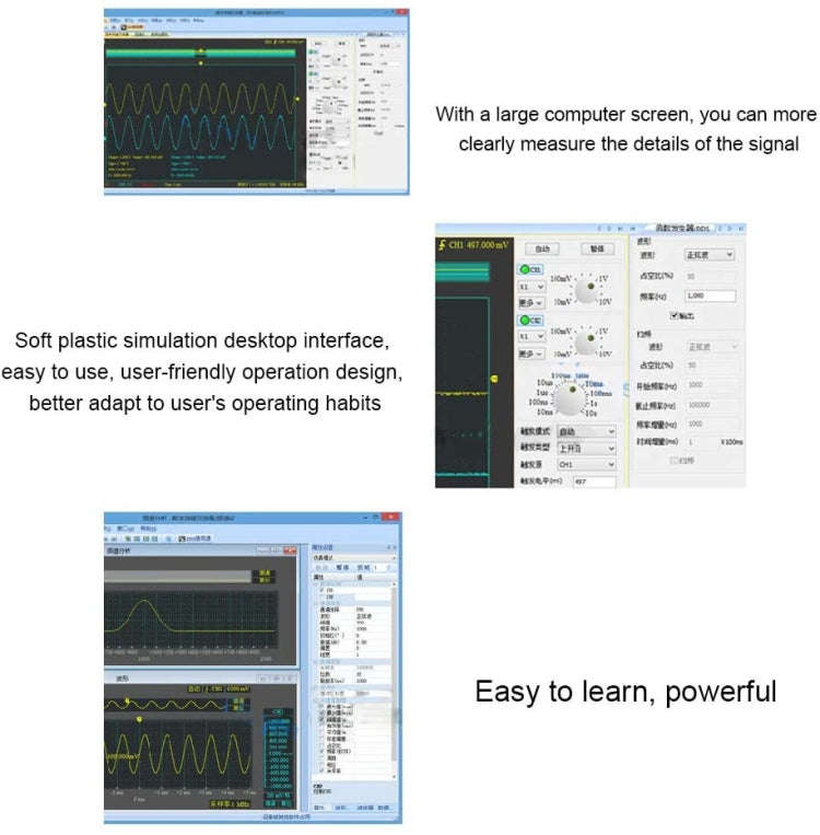 ISDS205A Multifunctional 20M Bandwidth 48MGS/s USB Virtual Digital Oscilloscope PC Spectrum Analy...