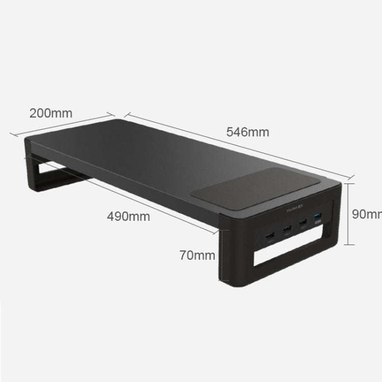 Vaydeer Computer Monitor Increased Desktop Screen Desktop Storage Base, Specification: Simple Con...