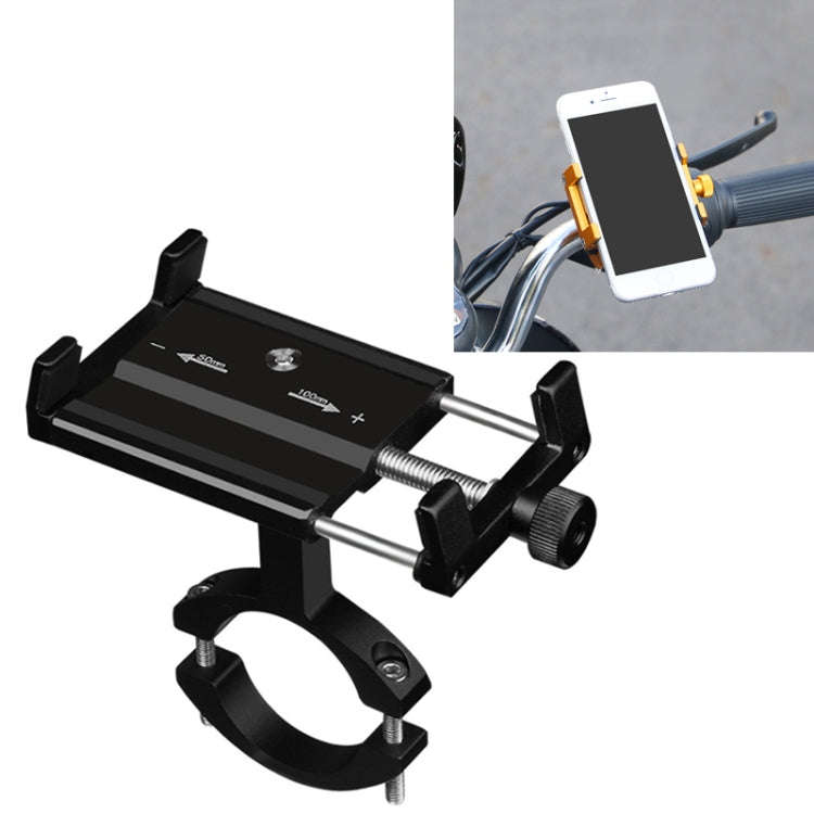 2 PCS Aluminum Alloy Bicycle Mobile Phone Holder Motorcycle Mobile Phone Navigation Bracket Elect...