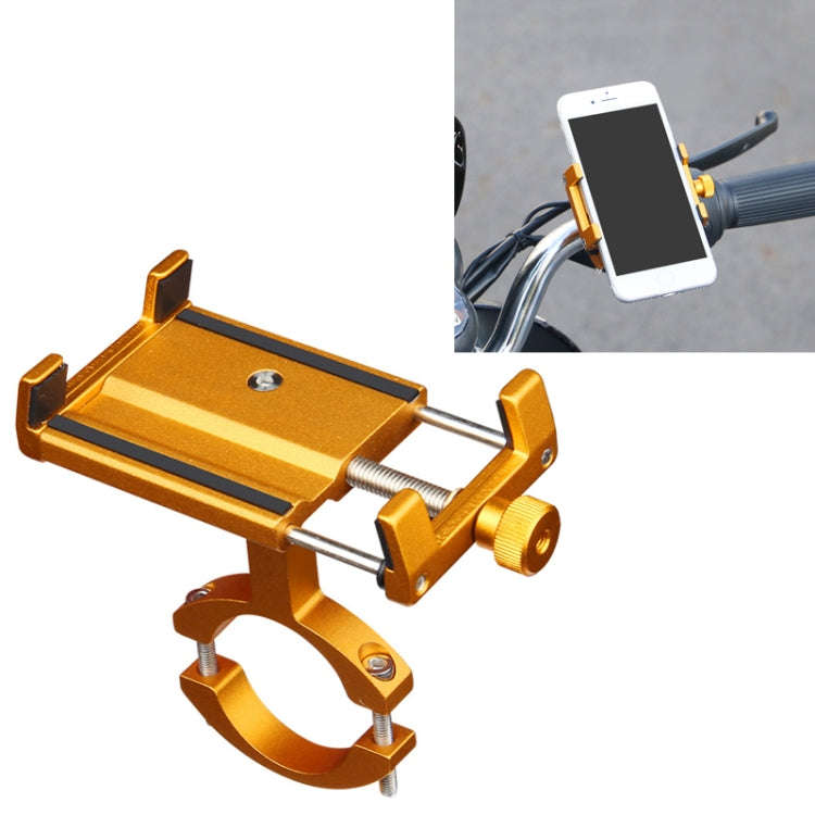2pcs Aluminum Alloy Bicycle Mobile Phone Holder Motorcycle Mobile Phone Navigation Bracket Electr...