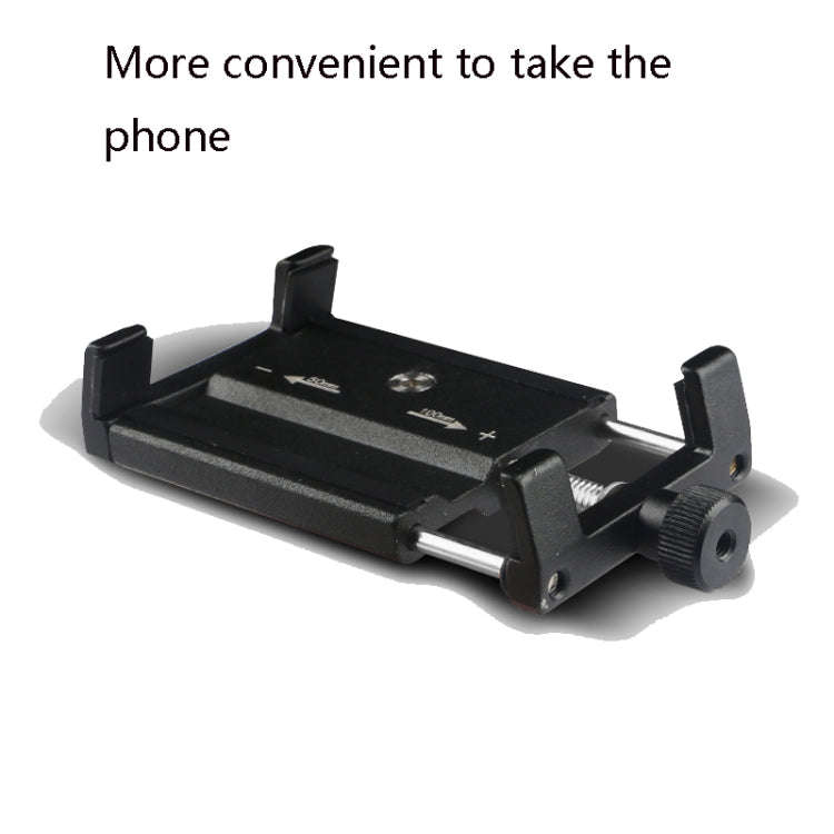 2pcs Aluminum Alloy Bicycle Mobile Phone Holder Motorcycle Mobile Phone Navigation Bracket Electr...