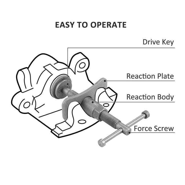 21 In 1 Positive And Negative Teeth Brake Group Disc Brake Pads Car Brake Adjuster Brake Cylinder...