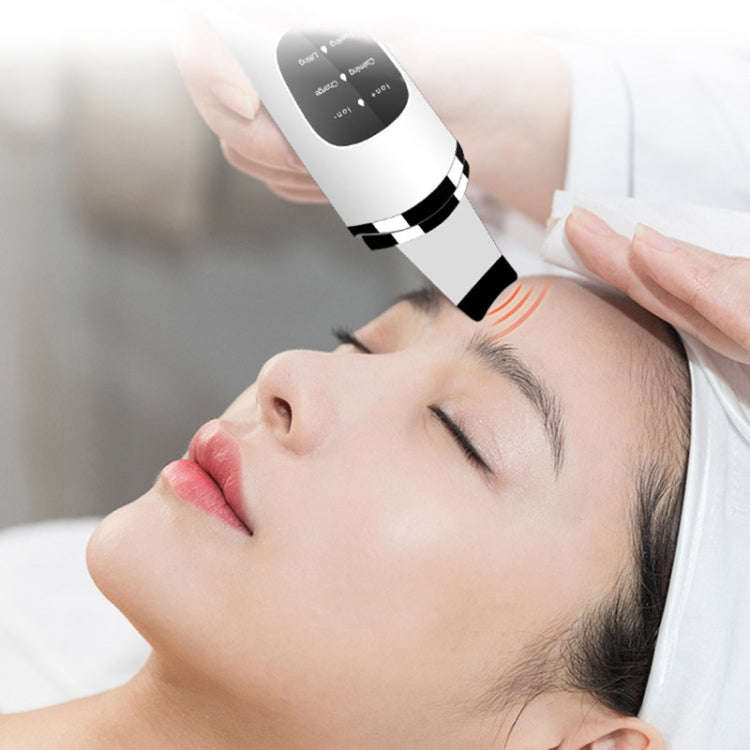 Ultrasonic Shoveling Machine Facial Peeling Beauty Instrument(White)