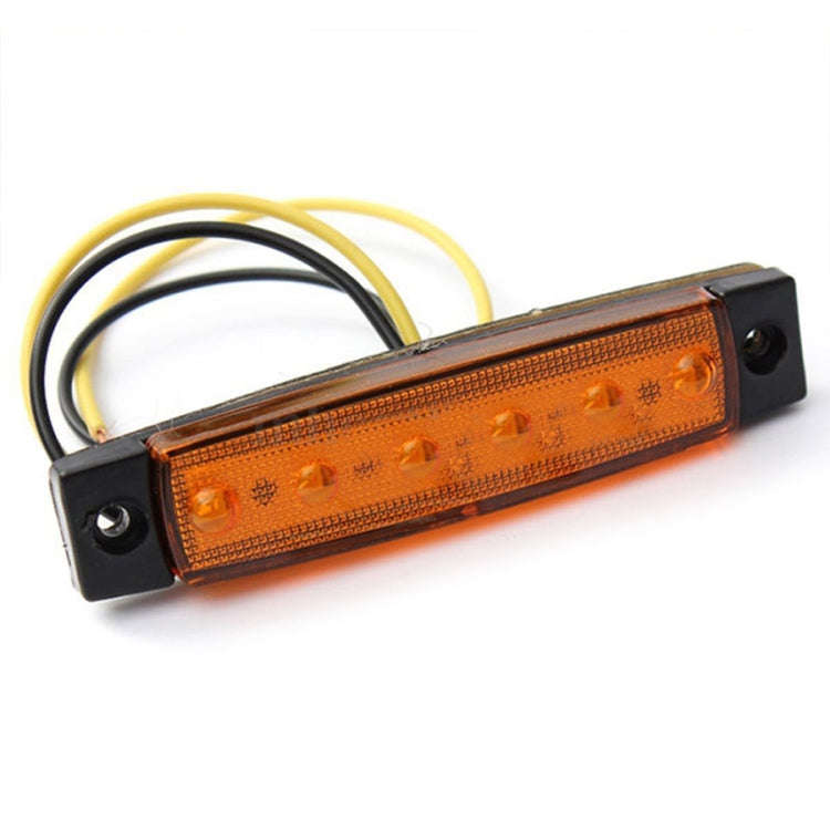 4 PCS 12V 6 SMD Auto Car Bus Truck Wagons External Side Marker Lights LED Trailer Indicator Light...