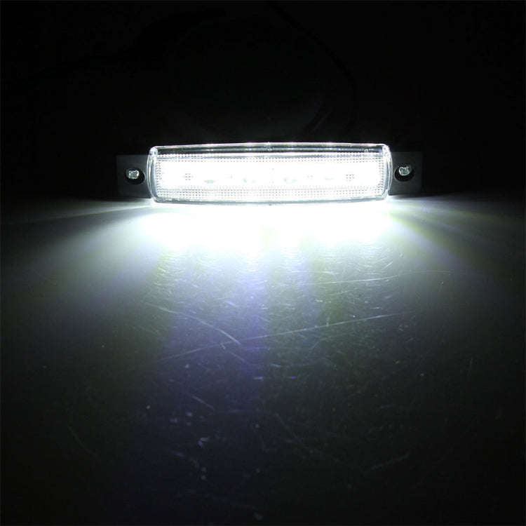 4 PCS 12V 6 SMD Auto Car Bus Truck Wagons External Side Marker Lights LED Trailer Indicator Light...
