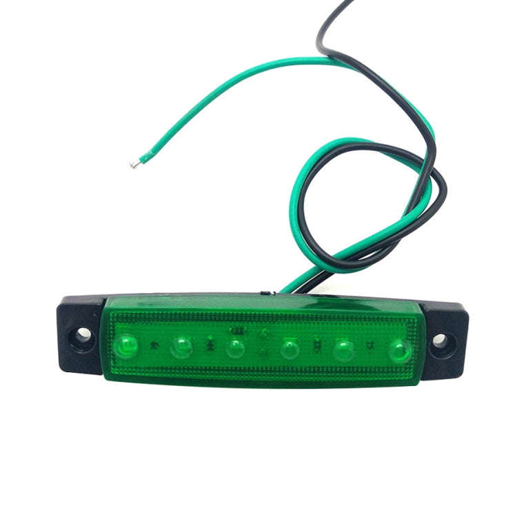 4 PCS 12V 6 SMD Auto Car Bus Truck Wagons External Side Marker Lights LED Trailer Indicator Light...