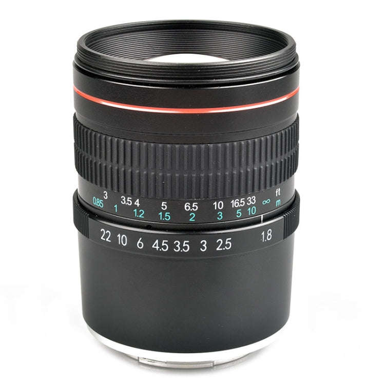 Lightdow 85mm F1.8 Fixed Focus Portrait Macro Manual Focus Camera Lens for Sony Cameras