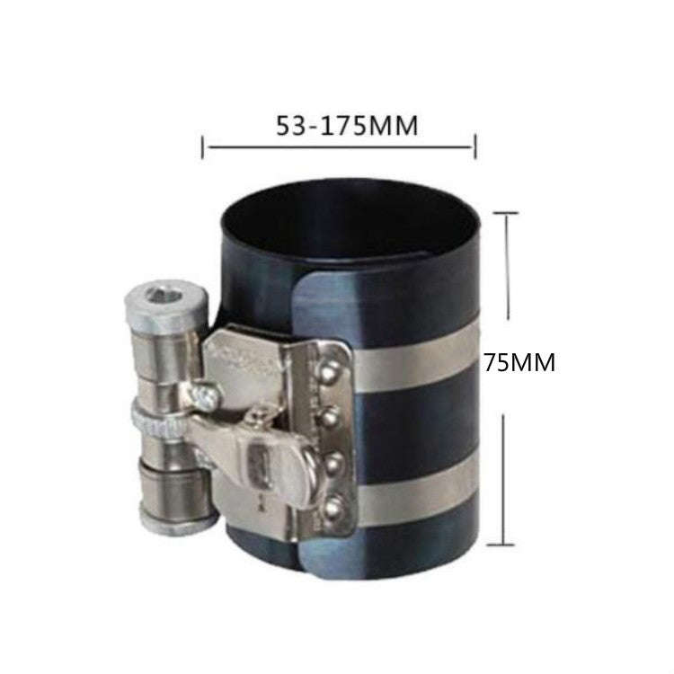 2 PCS Piston Ring Compressor Shrinker Piston Ring Installation Tool Engine Repair Tool, Specifica...