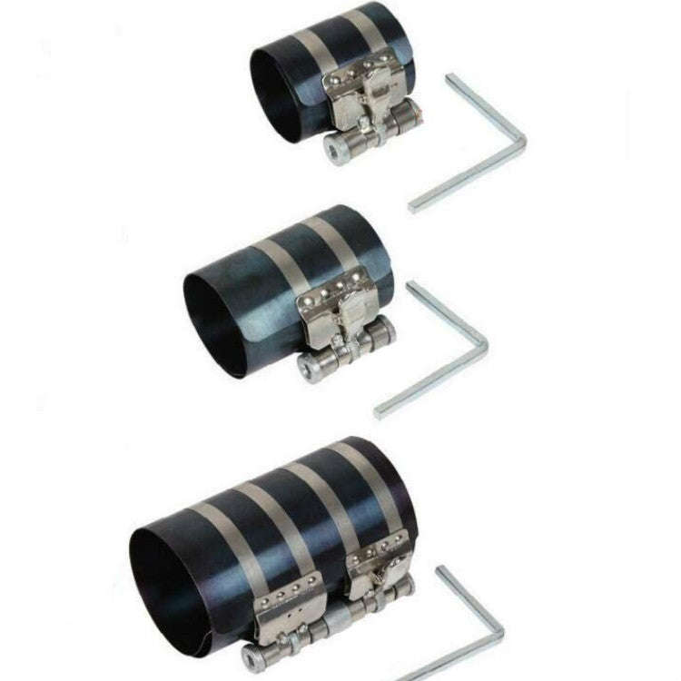 2 PCS Piston Ring Compressor Shrinker Piston Ring Installation Tool Engine Repair Tool, Specifica...