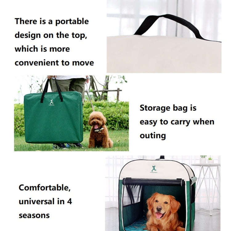 Hoopet Pet Tent Composite Cloth Four Seasons General Indoor & Outdoor Pet Nest, Specification:M( ...