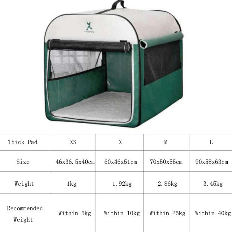 Hoopet Pet Tent Composite Cloth Four Seasons General Indoor & Outdoor Pet Nest, Specification:L( ...