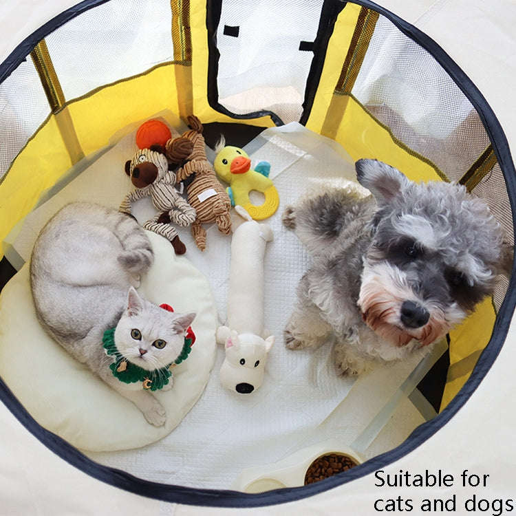 Pet Tent Dog Breeding Chamber Cat Delivery Room, Specification: Large 90x55cm(Pink)