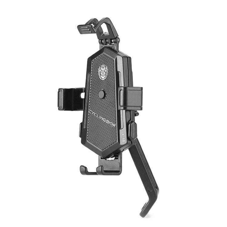 Bicycle Mobile Phone Holder Can Rotate And Adjust Fixed Aluminum Alloy Bracket Automatic Grab Bra...