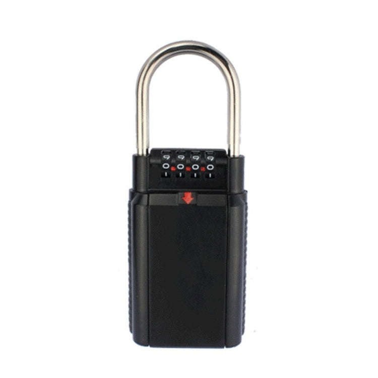 Password Key Box Household Wall-Mounted Decoration Site Password Box(Black)