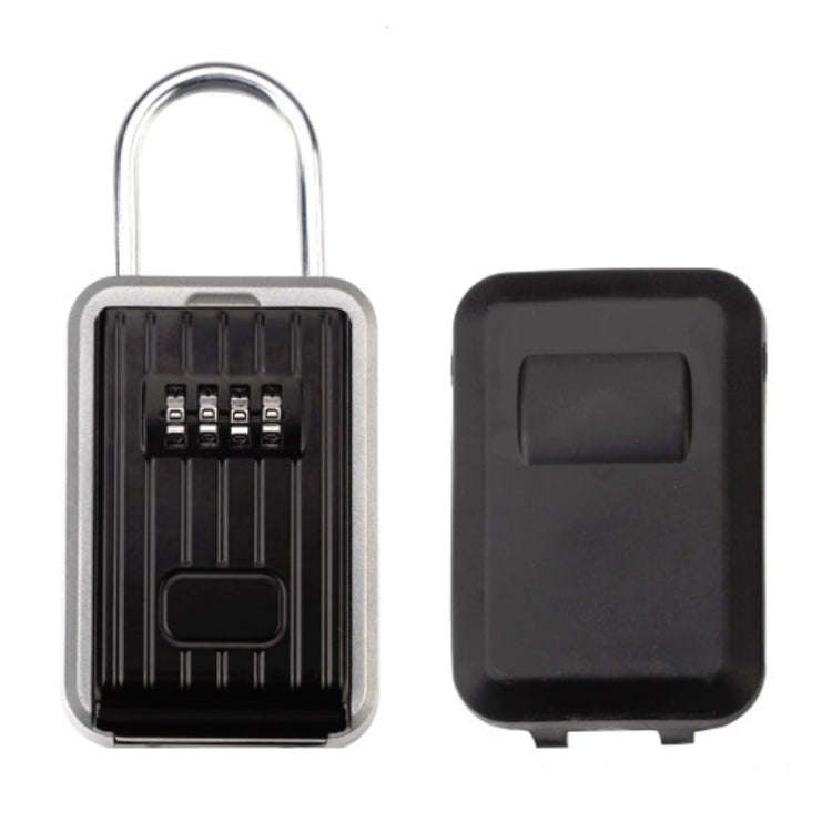 Password Key Box Wall-Mounted Metal Box Password Box Outdoor Key Anti-Theft Storage Box, Specific...