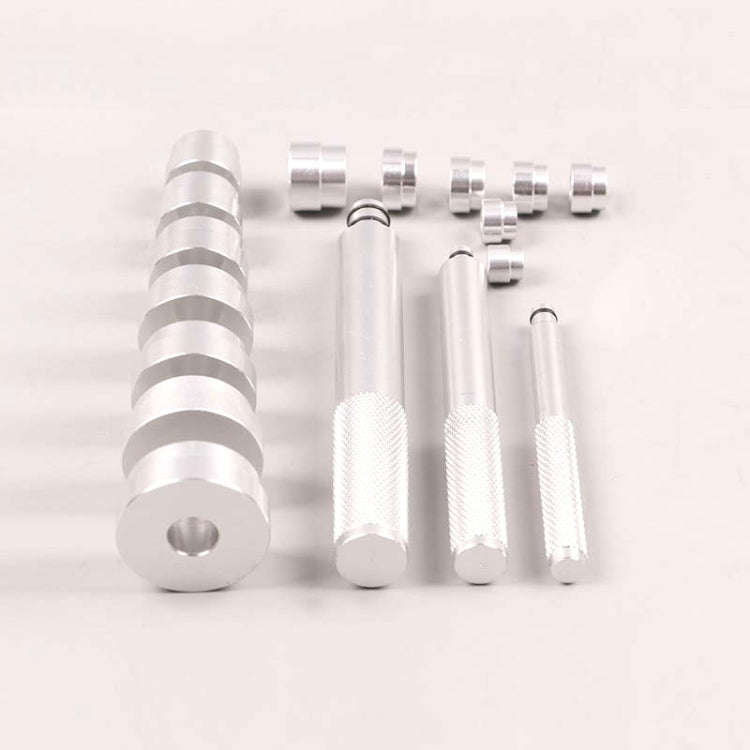 17 In 1 Small Aluminum Alloy Bearing Disassembly Tool Bearing Installation Extractor(Red)