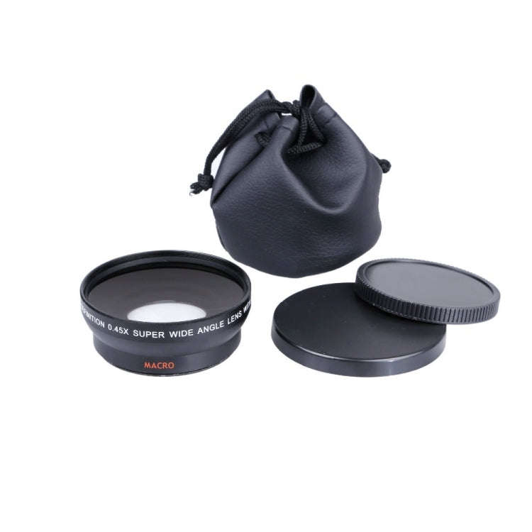 52mm 2 In 1 0.45x Wide-Angle + Macro Camera Lens