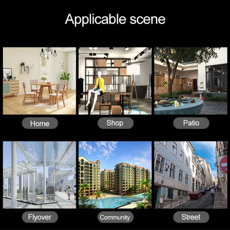 OU-A1IN PTZ Control 355 Degree Rotation Infrared WiFi Smart Dome Camera, Two-Way Voice Intercom M...