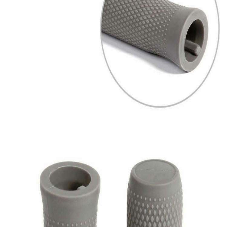 A Pair For Xiaomi Electric Scooter Silicone Car Handles Replace Non-slip Car Handles, Size:One Si...