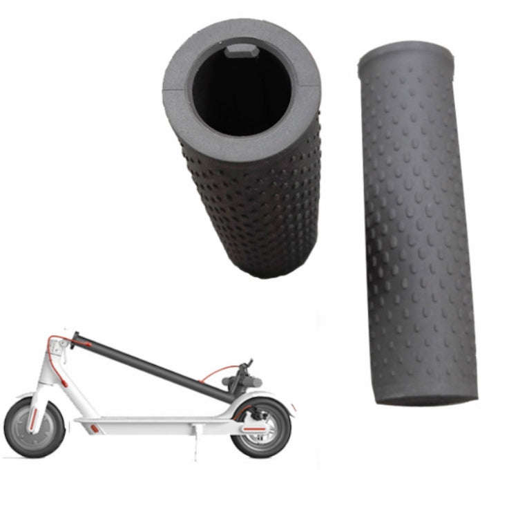 A Pair For Xiaomi Electric Scooter Silicone Car Handles Replace Non-slip Car Handles, Size:One Si...